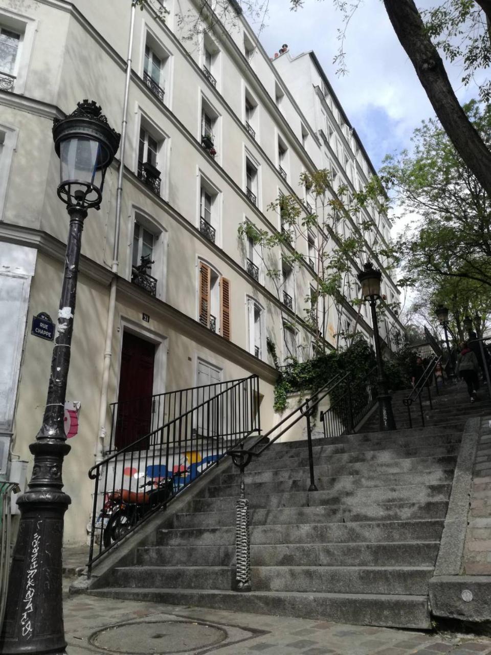 Appartement Montmartre Chappe Paryż Zewnętrze zdjęcie